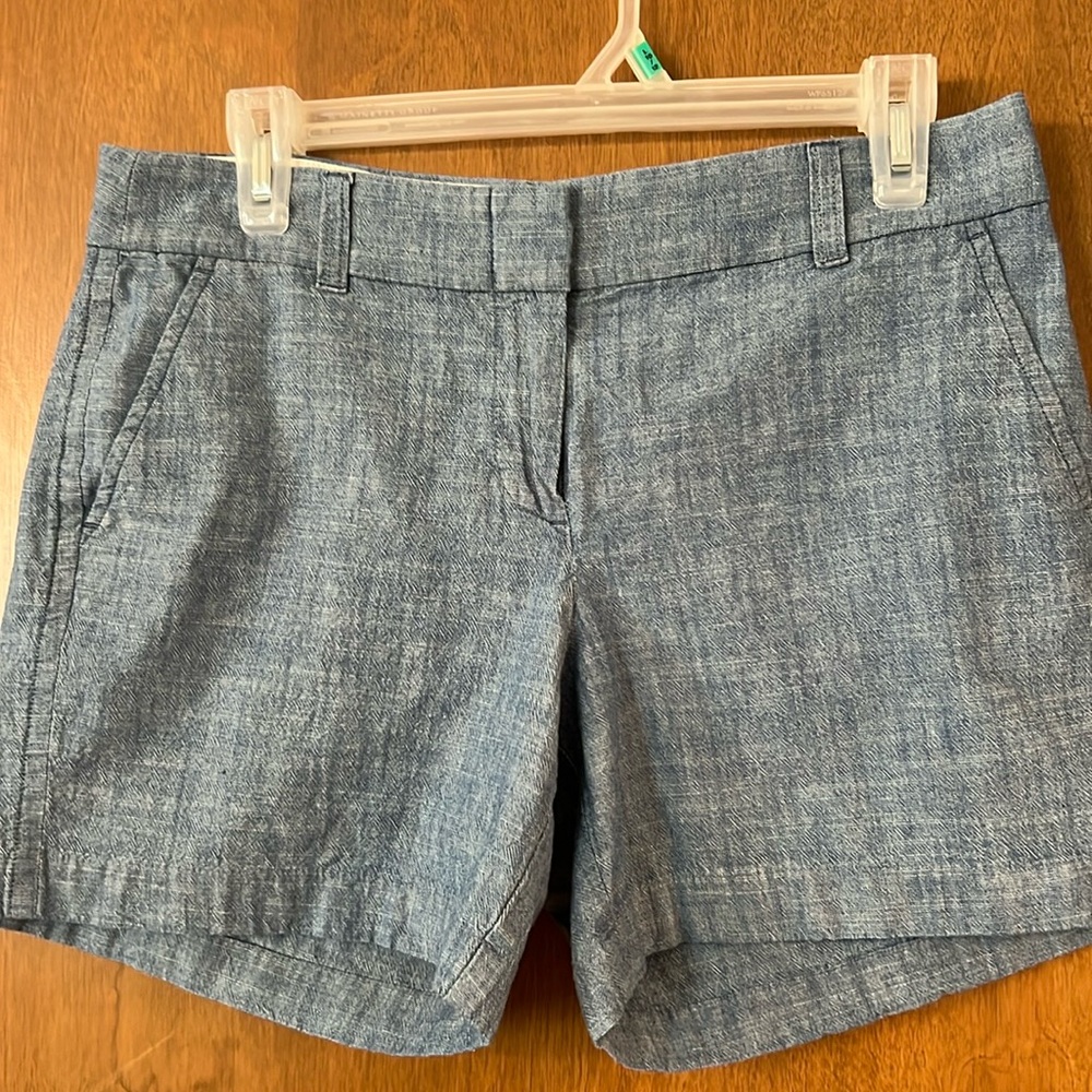 EUC J.Crew 100% Cotton High Waisted Shorts Size 6